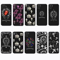 ราคา สําหรับ 3c Xiaomi Redmi หมายเหตุ 8T 9 Pro Max 9S 9T 10 10S Chrome Hearts เคส TPU สีดํานุ่ม (54910740282)