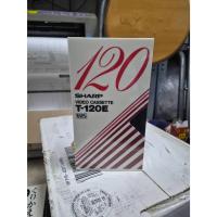 ราคา ตลับเทปวิดีโอ VHS ยี่ห้อ Sharp รุ่น T-120E ซึ่งเป็นของสะสมวินเทจ สินค้าญี่ปุ่น มือ 1 (55707453957)