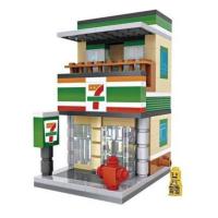 ราคา นาโนบล็อค เลโก้นาโน ตัวต่อเลโก้จิ๋ว Nanoblock รุ่น Street Mini ตัวต่อร้านค้า ยี่ห้อ LOZร้าน 7-Eleven (1071882195)