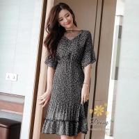 ราคา เสื้อผ้าแฟชั่นสไตล์เกาหลี ชุดเดรสยาว Dress ชุดเดรสสวยเพรียวสุดชิค Size L สีดำพร้อมส่ง สวยเหมือนแบบ (1692998894)