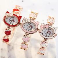 ราคา 2026 สินค้าใหม่สไตล์แฟชั่นน่ารักเด็กนาฬิกานักเรียนเด็กแมวนาฬิกาผู้หญิงผู้หญิงนาฬิกาควอทซ์อิเล็กทรอนิกส์ของผู้หญิง 20260401 (50708043892)