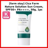 ราคา [Farm stay] Cica Farm Nature Solution Sun Cream, SPF50+ PA++++, 50g, 1pc / Korean Sun Cream SPF50 by mimomarket (51411582547)