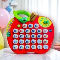ราคา ของเล่นสื่อการสอนภาษาอังกฤษ VTECH Alphabet Apple Learning Toy ABCs Phonics ของแท้มือสอง (29274399200)