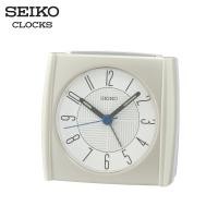 ราคา SEIKO CLOCKS นาฬิกาปลุก รุ่น QHE205W ขนาด 3.3 x 3.5 นิ้ว เดินเรียบ สีขาว (24856527038)