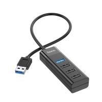 ราคา ❤ 2022 New HOCO Hb25 4 Port USB Converter Type-C To Usb3.0+Usb2.0 Portable Extension Data Hub For (24631597456)