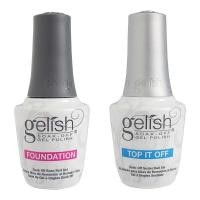 ราคา ☆优Beauty·Harmony Gelish Duo Base And No Wipe Top Coat 0.5 oz/ 15 mL (51558837080)