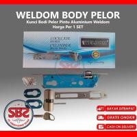 ราคา WELDOM Weldom ล็อคตัวกระสุนประตูอลูมิเนียม - ตัวกระสุนประตูอลูมิเนียม / ล็อคกระสุน 30 มม. / ตัวลูกกลิ้งอลูมิเนียม (28006192918)
