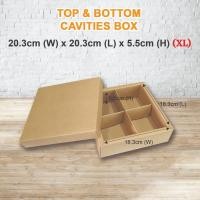 ราคา (XL) กล่องขนมแบ่งช่อง 4 ชิ้น | กล่อง 4 ช่อง | กล่องกล่อง | กล่องเค้ก 4 หลุม | ก๊ก | กือก | กล่องบรรจุเบเกอรี่ (56506726604)
