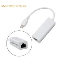 ราคา Micro USB 2.0ชายRJ-45หญิง5-10/100Mbps Ethernet LANเครือข่ายการ์ดอะแดปเตอร์สำหรับWindows XP 7 8 PC Linux (5374587992)
