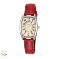 ราคา นาฬิกาข้อมือผู้หญิง Casio LTP-1208E-9B2DF สายหนังสีแดง ใส่ได้ทุกโอกาส ถูกใจสาวๆ