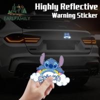 ราคา EARLFAMILY Rainbow Cloud Peekking Stitch สะท้อนแสง & Mangetic สติกเกอร์รถบุคลิกภาพรถจักรยานยนต์การใช้ถังหมวก VAN ไวนิล Decal Scratch-Proof กราฟิก (52161547208)