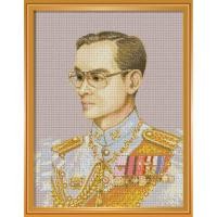ราคา Pinn Shop ชุดปักครอสติช : ในหลวงภาพสี (R9C-01) (1470267339)