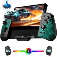 ราคา สวิตช์มือถือ Controller Hall Effect สําหรับ Nintendo/OLED, Luminous Switch Joypad Controller ปรับแต่ง, Ergonomic Switch One-Piece Joypad Controllers เปลี่ยน - Zonai (27486055965)