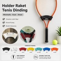 ราคา GANTUNGAN Wilson Head Babolat Prince ที่วางไม้เทนนิสติดผนัง - ที่แขวนไม้เทนนิส (52502937322)