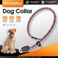 ราคา HamshMoc ไม่มีการดึงปลอกคอสุนัขปลอกคอสัตว์เลี้ยงปรับได้รูปตัว พี สะท้อนแสงทนทานสบายหนักไนล่อนแข็งแรงสําหรับสุนัข (18678167362)