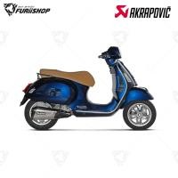 ราคา ท่อแต่ง Akrapovic Slip on All New Euro5: for Vespa GTS/GTV 300HPE 2023+ (40366344274)