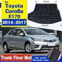 ราคา For Toyota Corolla Altis E170 2014 2015 2016 2017 Boot Mat Rear Trunk Liner Cargo Floor Carpet Guar (47304510279)