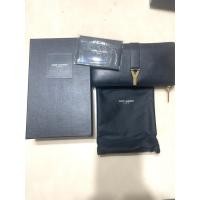 ราคา กระเป๋าเงินทรงยาว Saint Laurent แท้100% (56809061625)