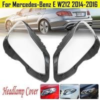 ราคา สําหรับ Mercedes-Benz E Class W212 E300 E350 Facelift 2014-2016 ซ้าย/ขวาไฟหน้าเลนส์ฝาครอบไฟหน้า Shade Shell COVER (55409272978)