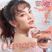 ราคา mini Cemore (ค่าสายตา 0.00 ถึง -6.00) Kitty Kawaii Plus คอนแทคเลนส์กรองแสง กันยูวี (3516195594)