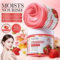ราคา [คลังสินค้าพร้อม] Body Butter 200g Strawberry Moisturizing Moisturizing Body Cream ผลิตภัณฑ์ดูแลผิว WJG (45661311629)