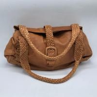 ราคา กระเป๋าหนังแท้สไตล์วินเทจ สินค้าญี่ปุ่นมือสอง (5158815161)