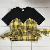 ราคา เสื้อลายสก็อต เสื้อมือสอง โล๊ะตู้ (3128343610)