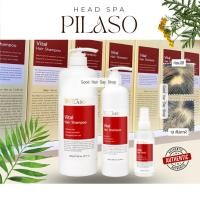 ราคา Pilaso Shampoo & Vital Tonic คู่หูดูแลเส้นผมร่วง (47652733031)