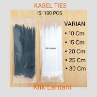 ราคา CABLE TIES 10CM / 15CM / 20CM / 25CM / 30CM เนื้อหา 100 ชิ้น UK 2.5 (28515215757)