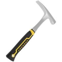 ราคา Metal Hammer Tool High Carbon Steel Geological Hammer Single Handed Sheet Metal Pounder Flat Head Rock Hammer Hand Tool (44468525707)