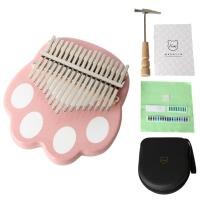 ราคา Precision Professional Kalimba 17 คีย์เด็กเปียโนนิ้วหัวแม่มือสําหรับสาวผู้ใหญ่น่ารัก Kalimbas แบบพกพา Kalimba คีย์บอร์ดเครื่องดนตรี (44611587993)