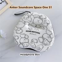 ราคา ผลิตภัณฑ์ใหม่สําหรับ Anker Soundcore Space One S1 หูฟังกรณีอินเทรนด์การ์ตูนชุดหูฟัง Earpads กระเป๋าเก็บปลอกกล่อง (42862320564)