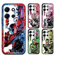 ราคา สําหรับ Infinix Hot 30 30i 20 20s 20i 12 12i Play X6831 X6835 X669C X6817 X665 X6826B X665E X6827 X6825 Kamen Rider ปลอก Soft Case Cover (55511011813)
