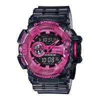 ราคา Casio G-Shock นาฬิกาข้อมือผู้ชาย สายเรซิ่น รุ่น GA-400SK,GA-400SK-1A4,GA-400SK-1A4DR - สีใส (2090357347)