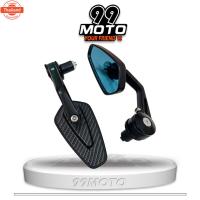 ราคา กระจก ปลายแฮนด์ กระจกปลายแฮนด์พลาสติก-ขา BSC สำหรัรถมอรถมอเตอร์ไซค์ใส่ได้ทุกรุ่น สีเคฟล่า 1คู่ (26789812684)