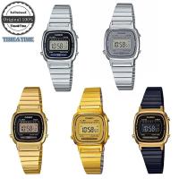 ราคา Casio Standard นาฬิกาข้อมือผู้หญิง สายสแตนเลส รุ่น LA670WA, LA670WGA, LA670WEGB (294003137)