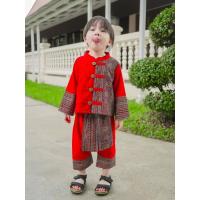 ราคา ชุดพื้นเมืองเด็กชาย ชุดไทยสไตล์ล้านนา (43525024516)