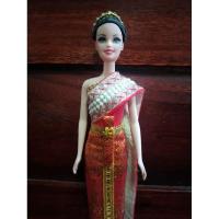 ราคา ชุดไทยตุ๊กตาบาร์บี้สไบมุก (27167856454)