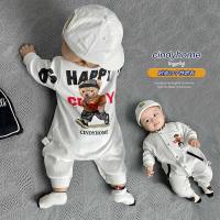 ราคา 2024 สินค้าใหม่ฤดูใบไม้ผลิฤดูใบไม้ร่วงสไตล์เด็กทารกการ์ตูนหมีแฟชั่น Romper Jumpsuit Jumpsuit Jumpsuit (40881809665)
