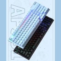 ราคา Concon AJAZZ AF981 คีย์บอร์ดแบบมีสาย RGB Gaming พร้อมการควบคุมระดับเสียงฐานโลหะป้องกันการผี 19 คีย์ (48756187514)