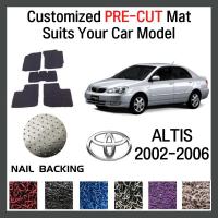 ราคา TOYOTA ALTIS 2002-2006 ที่กําหนดเองรถ Coil พรมปูพื้นพรมเล็บ Backing / MAGIC GRIP Carmat 12 มม. (53956041485)