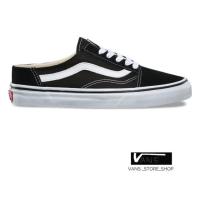 ราคา VANS OLD SKOOL MULE BLACK TRUE WHITE SNEAKERS สินค้ามีประกันแท้ (1540670063)