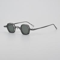 ราคา Pure Titanium Full-Frame Magnetic Glasses สายตาสั้นชายแว่นตาสามในหนึ่งเดียวขับรถเฉพาะPolarized Night Vis (29110209159)