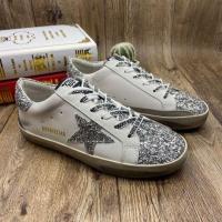 ราคา 126 GHB1 GGDB SSTAR GGDB Golden Goose Vintage รองเท้าผ้าใบสีขาวผู้ชายผู้หญิงสบายๆกีฬารองเท้า Low Top รองเท้าผ้าใบสกปรกรองเท้า 35-40 41-46 2.5 ซม.Star รองเท้า (41930888426)