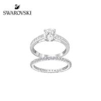 ราคา แหวน SWAROVSKI คริสตัล แหวนคู่ ของแท้ % (26622098275)