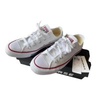 ราคา ❤️ส่งต่อ CONVERSE ของแท้ % รองเท้าผ้าใบ รุ่น ALL STAR OX WHITE - สีขาว UNISEX (25212614544)