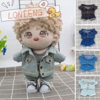 ราคา LONFENG 1 ชุดแฟชั่นเสื้อแจ็คเก็ตผ้าฝ้าย 4 รูปแบบชุดลําลองกางเกงยีนส์ของเล่นเด็กกางเกงยีนส์เสื้อผ้าสูท (45612458559)
