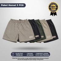 ราคา KATUN กางเกงบ็อกเซอร์ผ้าฝ้ายสําหรับบุรุษและสตรี Unisex แพ็ค 5 ชิ้น (55310513796)