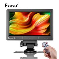 ราคา Eyoyo 10 นิ้วจอแสดงผลแบบพกพา IPS HDMI Monitor 1024x600 ขนาดเล็ก VGA AV Monitor พร้อมรีโมทคอนโทรลและลําโพง, สําหรับเล่นเกม Raspberry Pi PC DVD รถ (19296597812)