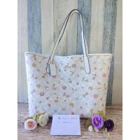 ราคา Coachแท้100%City tole13"ลายCดอก (21627140208)